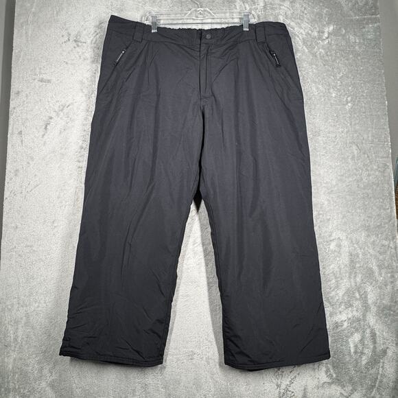 Obermeyer Pants Mens 2XL Short Black Keystone Ski Snowboard Snow Winter Outdoors - Picture 2 of 12